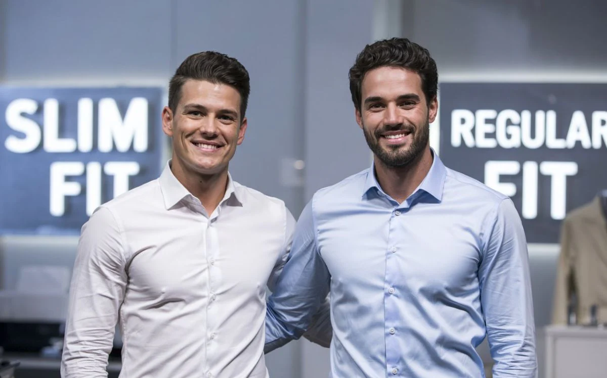 Slim Fit vs Regular Fit Shirt