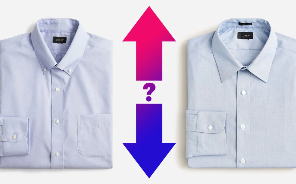 Button Up Shirt vs Button Down Shirt
